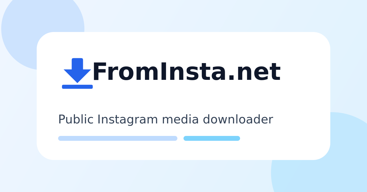 Instagram Downloader: Videos, Photos, Reels & Carousels logo
