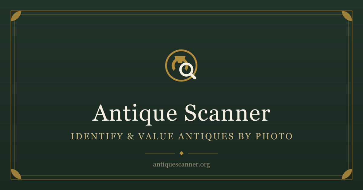 Antique Scanner: Identify & Value Antiques by Photo logo