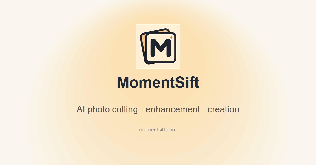 MomentSift logo