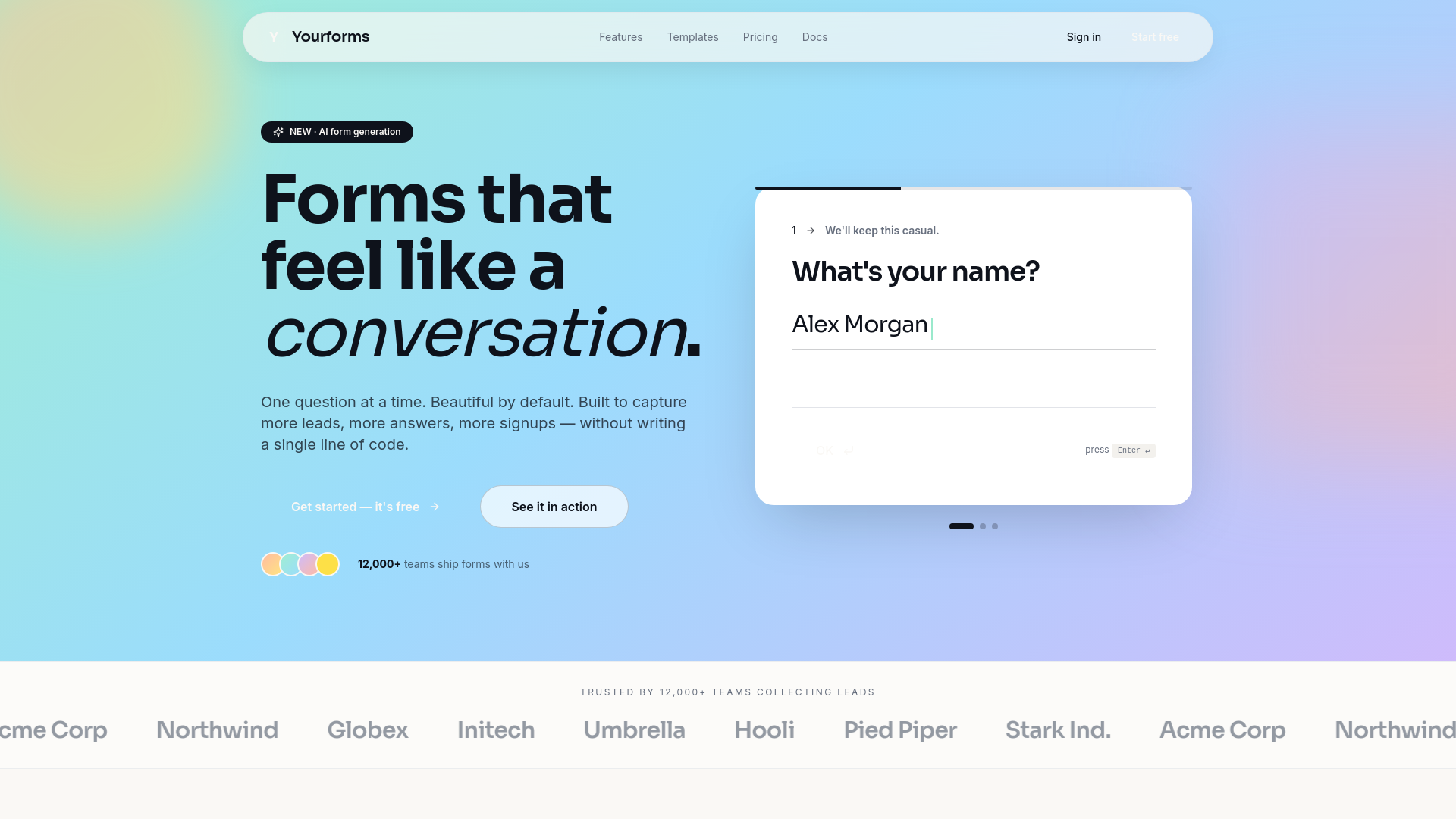 Allwebforms screenshot