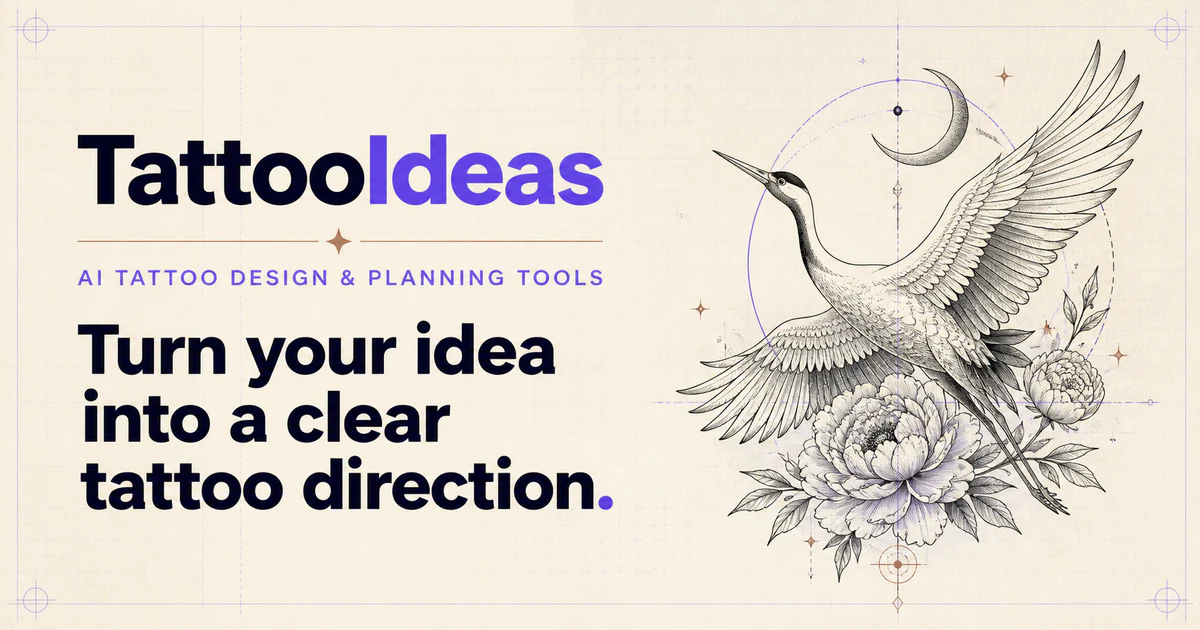 Custom AI Tattoo Design and Planning Tools screenshot
