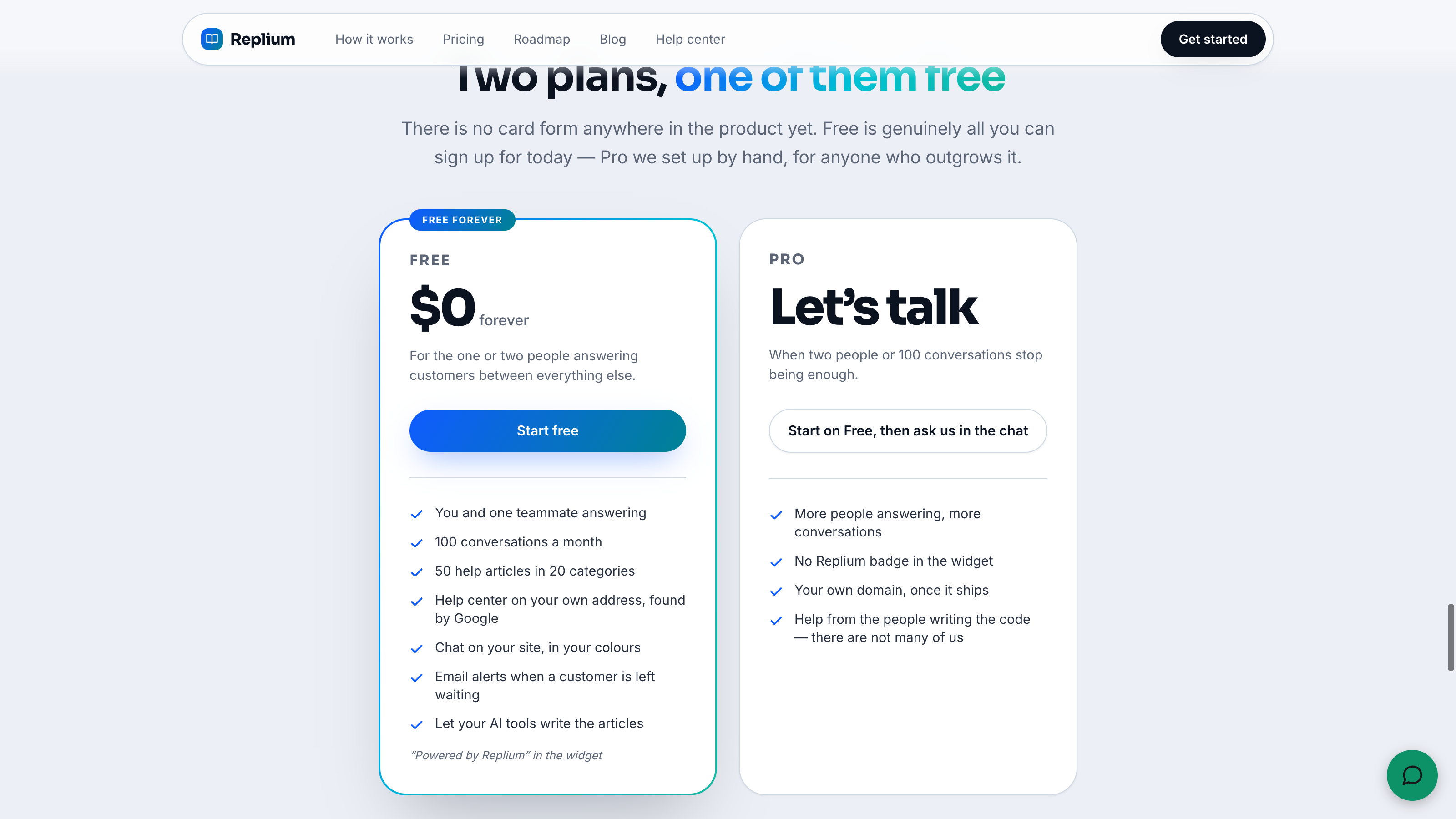 Replium screenshot