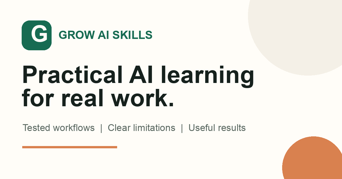 AI Workflow Brief Builder screenshot