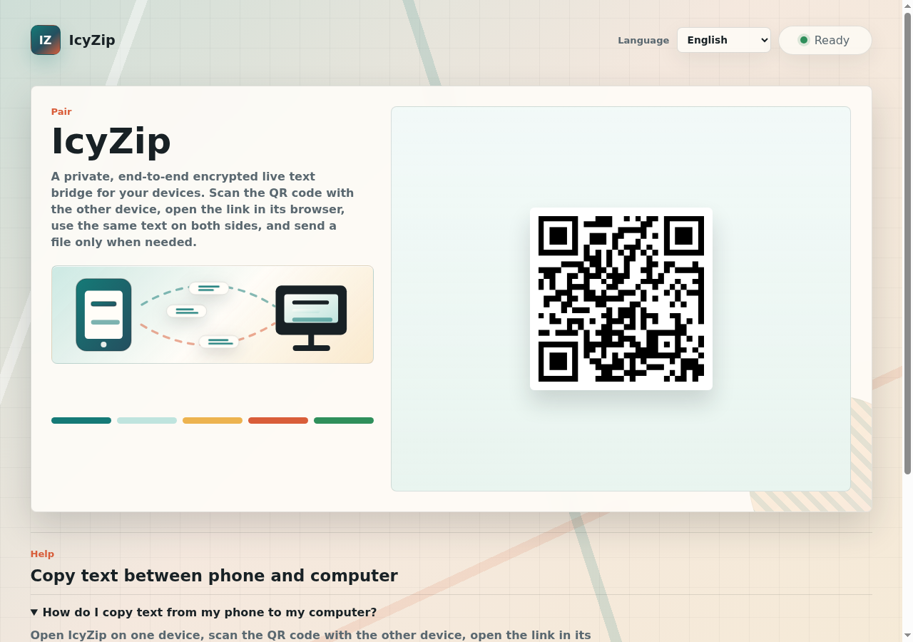 IcyZip screenshot