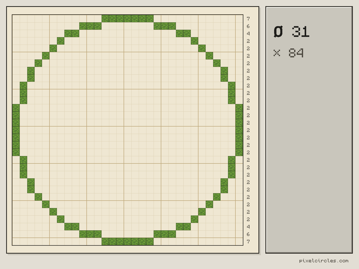 PixelCircles: Minecraft Circle, Sphere and Dome Generator screenshot