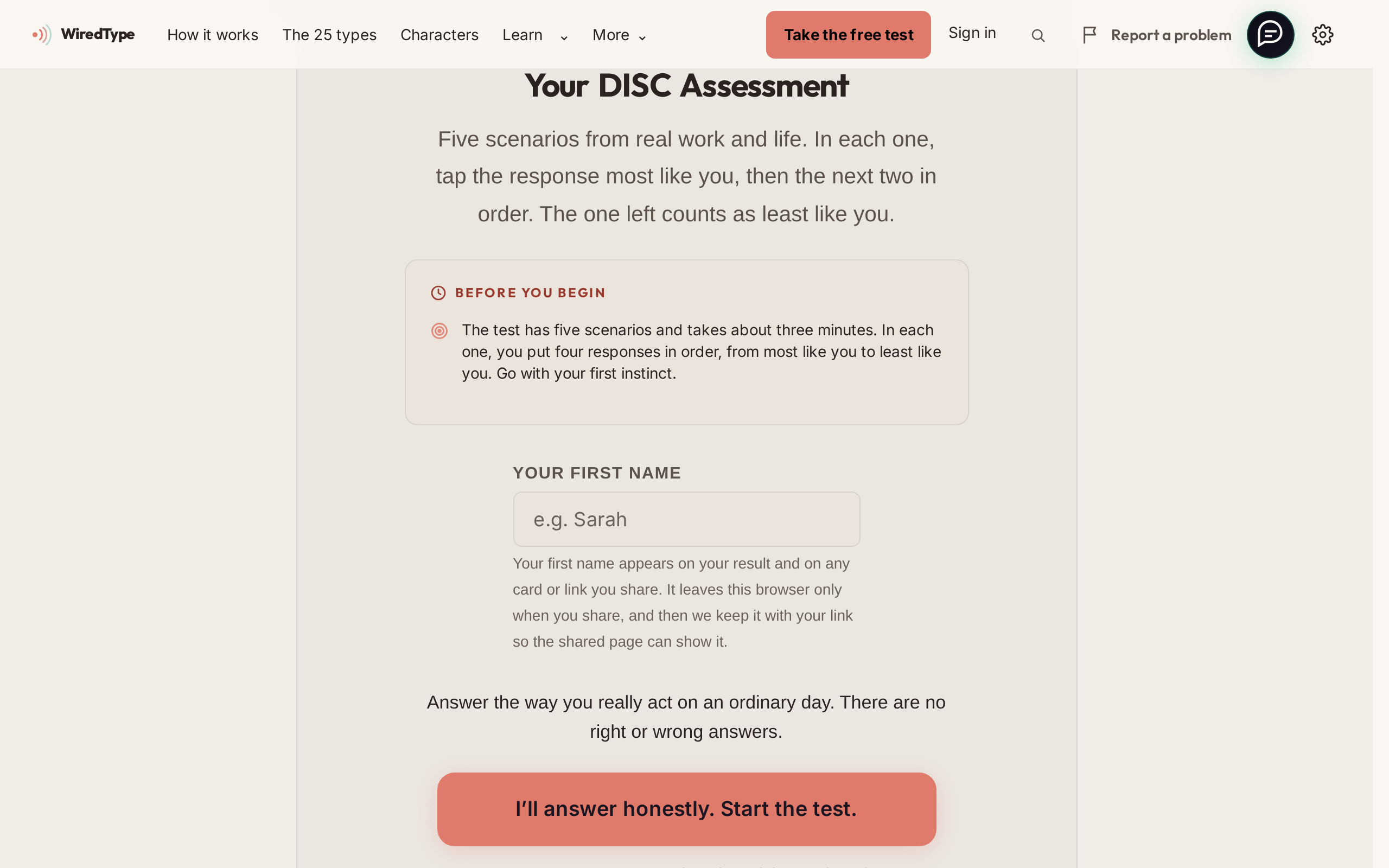 WiredType screenshot